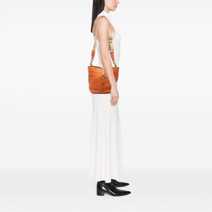 Gucci Grained Calfskin Soft Jackie Bucket Bag
