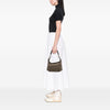 Fendi Zucchino Canvas Braided Hobo