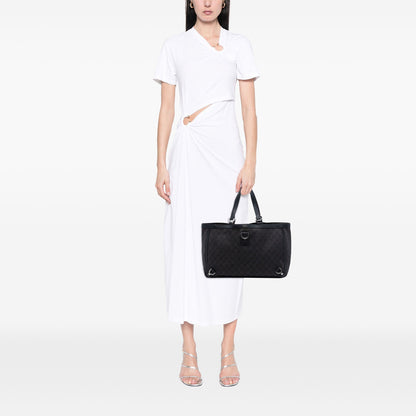 Gucci GG Denim Abbey D Ring Tote