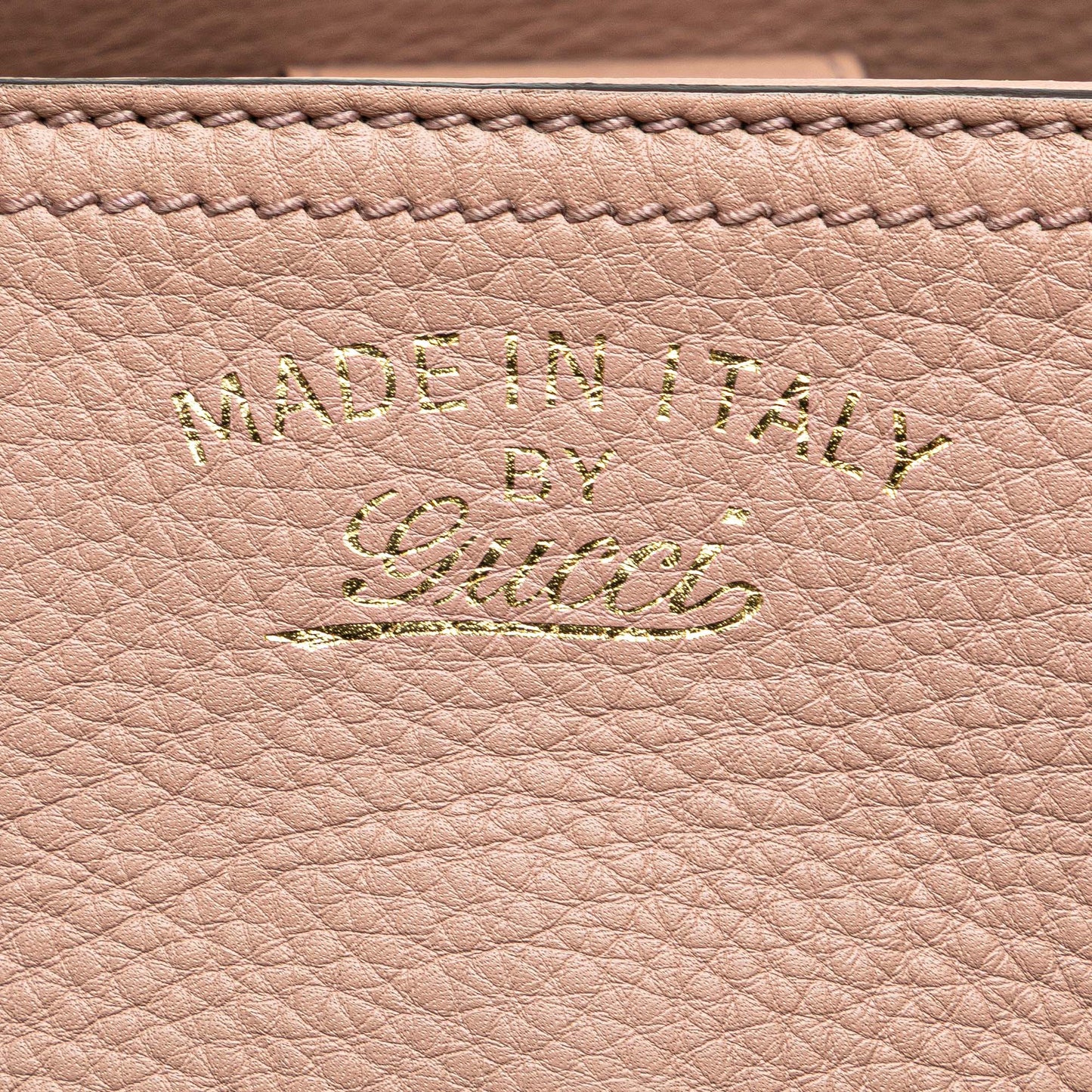 Gucci Small Calfskin Bamboo Shopper Satchel