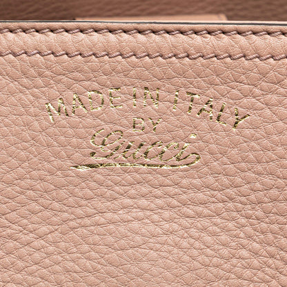 Gucci Small Calfskin Bamboo Shopper Satchel