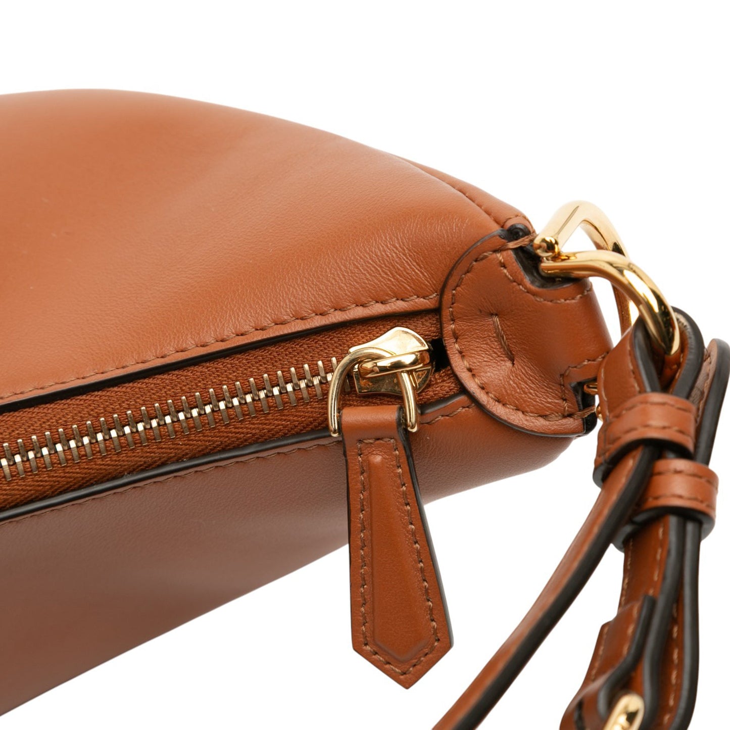 Fendi Small Leather Fendigraphy Hobo