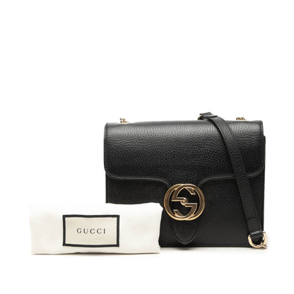 Gucci Small Dollar Calfskin Interlocking G Crossbody