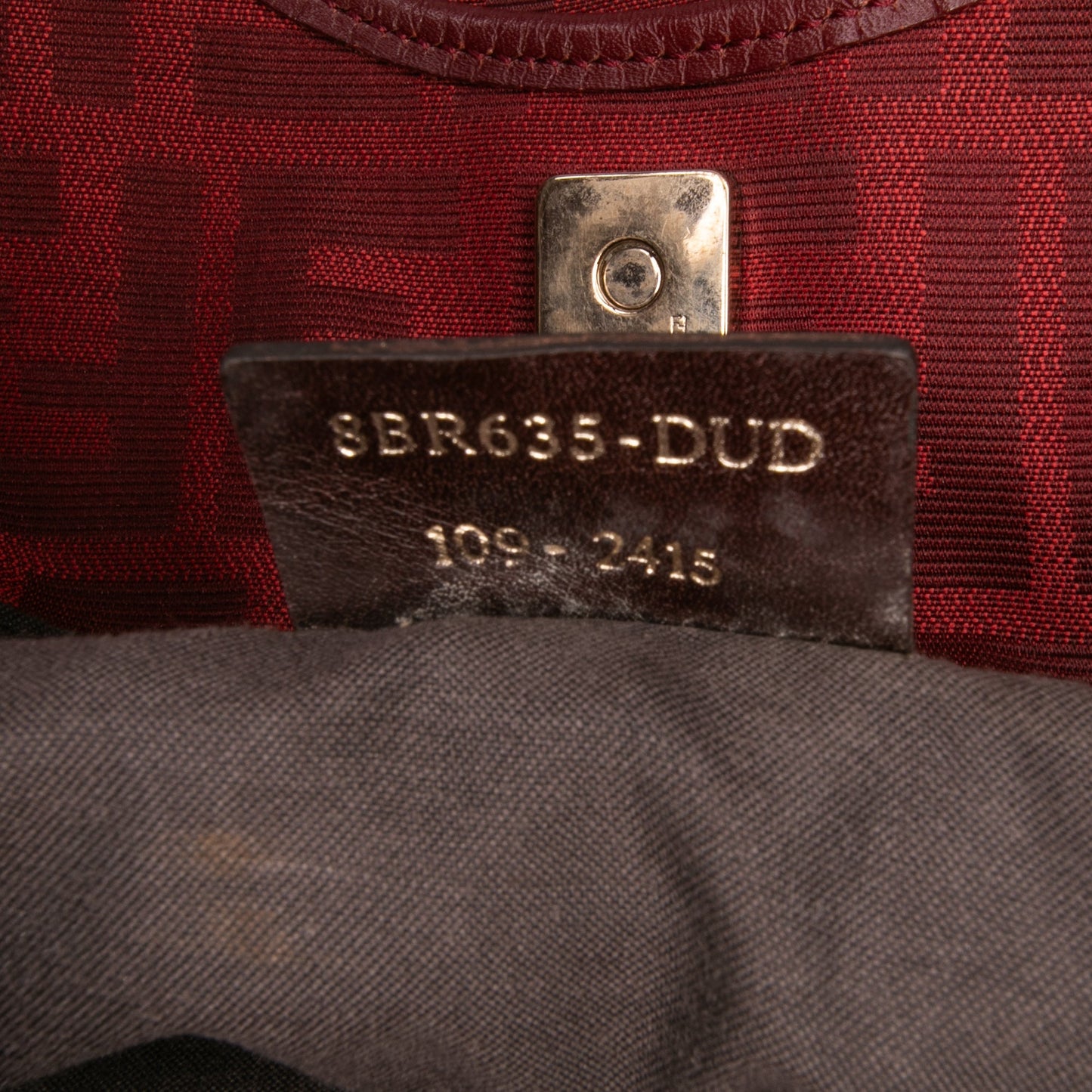 Fendi Large Zucca Canvas Chef Tote