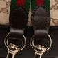 Gucci Mini GG Supreme Moon Side Web Shoulder Bag