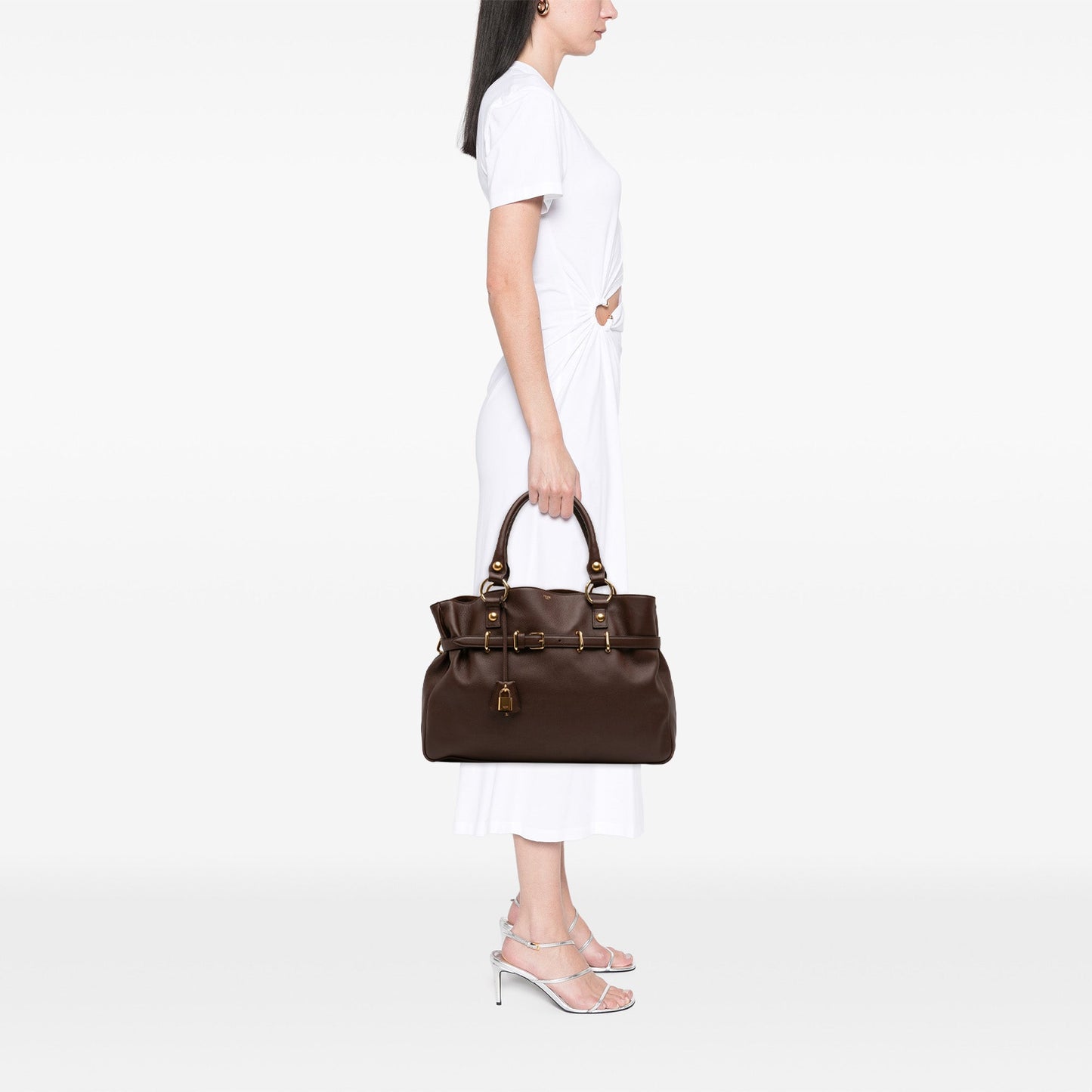 Celine Medium Leather Anita Tote