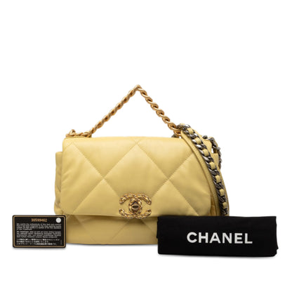 Chanel Medium Lambskin 19 Flap