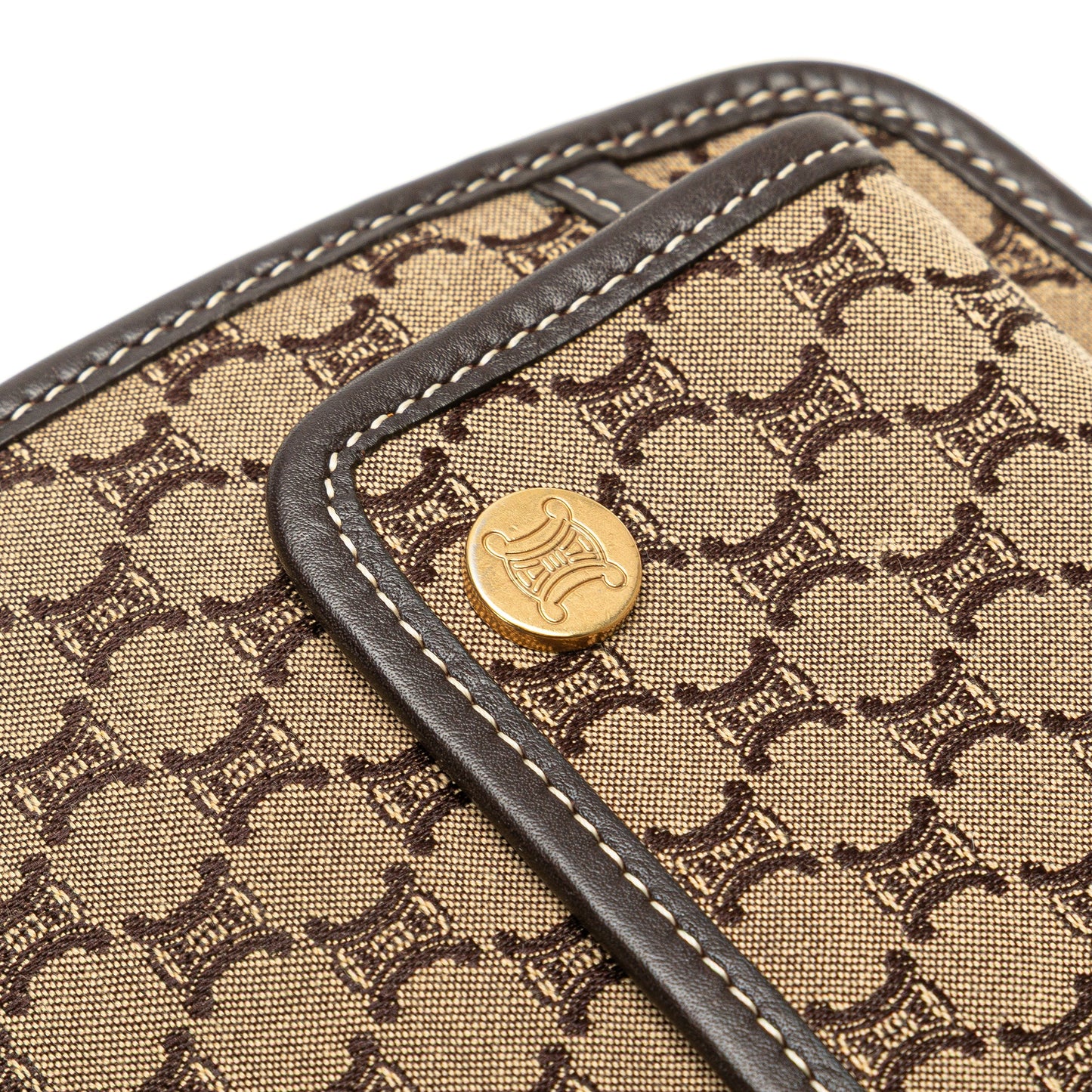 Celine Macadam Canvas Triomphe Handbag