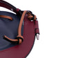 Loewe Small Leather Colorblock Horseshoe Crossbody