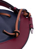 Loewe Small Leather Colorblock Horseshoe Crossbody
