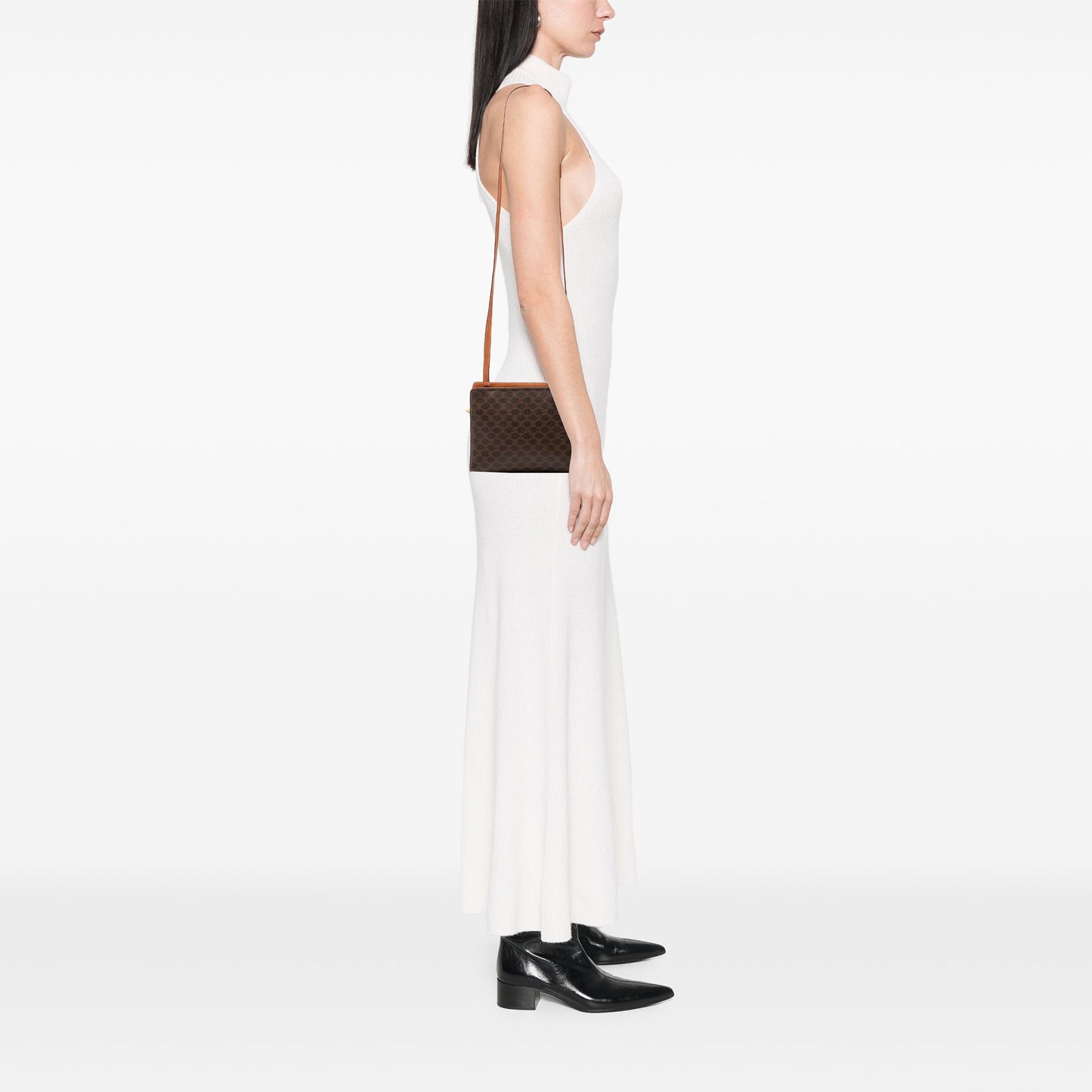 Celine Macadam Coated Canvas Crossbody