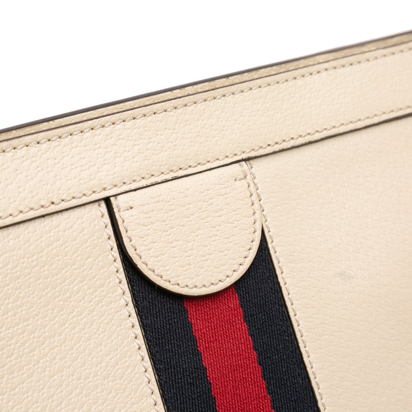 Gucci Small Calfskin Web Ophidia Chain Crossbody