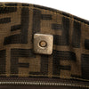 Fendi Zucca Canvas Shoulder Bag