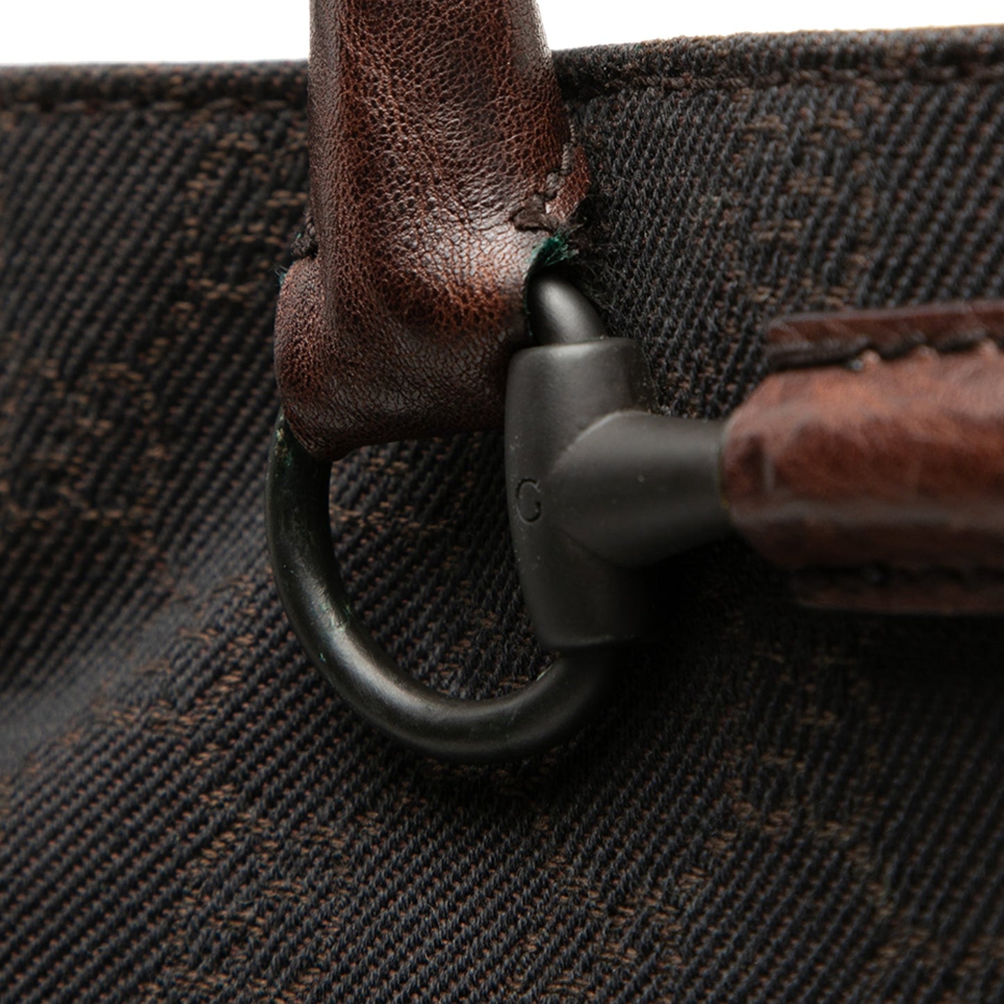 Gucci GG Denim Shoulder Bag