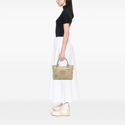 Loewe Leather Fusta 30 Anagram Tote Bag