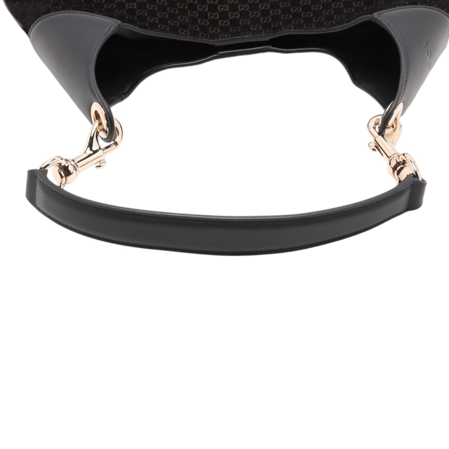 Gucci Medium Micro GG Suede B Hobo