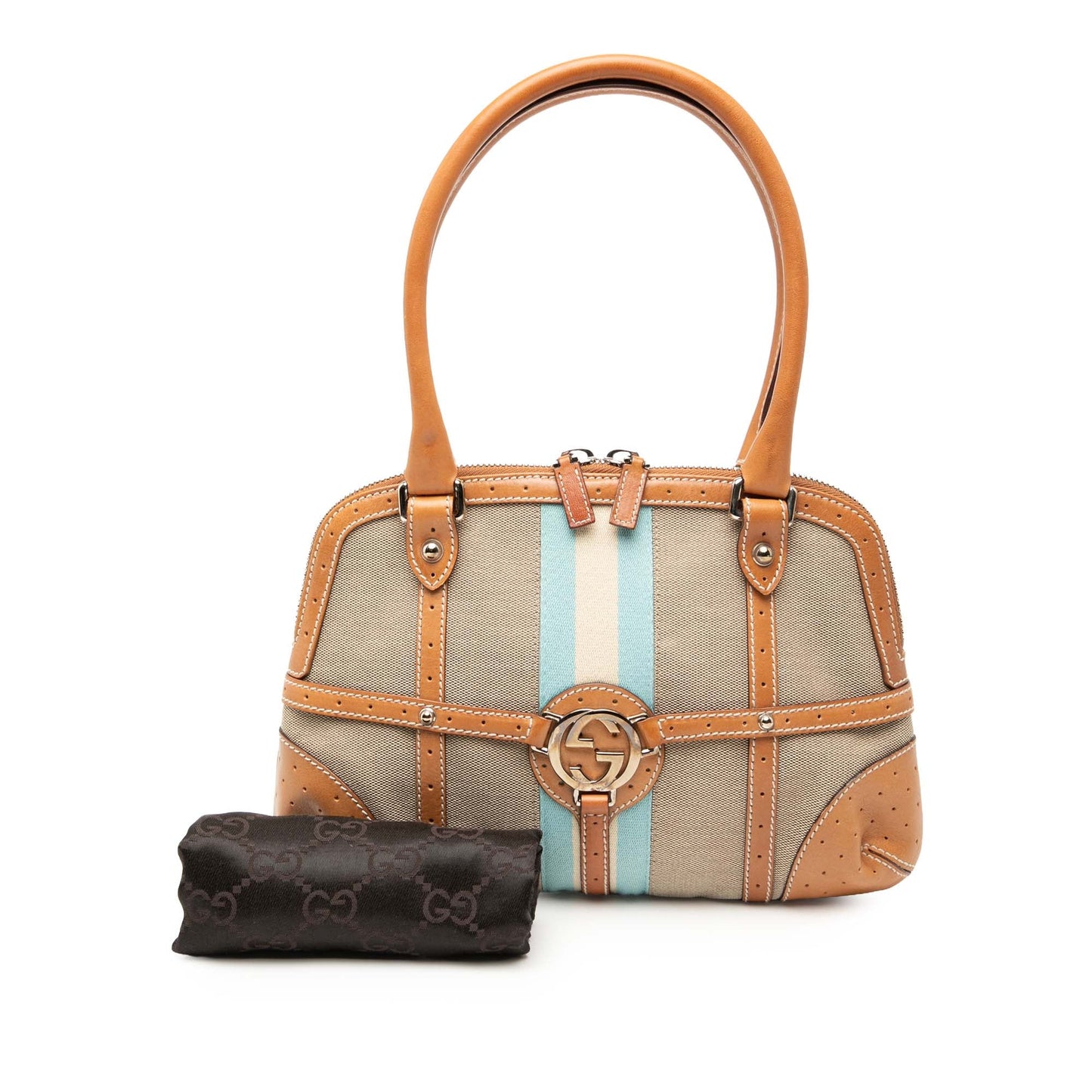 Gucci Canvas Web Reins Shoulder Bag