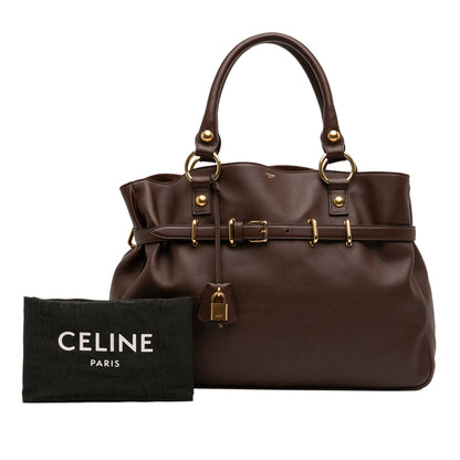 Celine Medium Leather Anita Tote