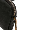 Saint Laurent Mini Quilted Lambskin Gaby Zippered Pouch