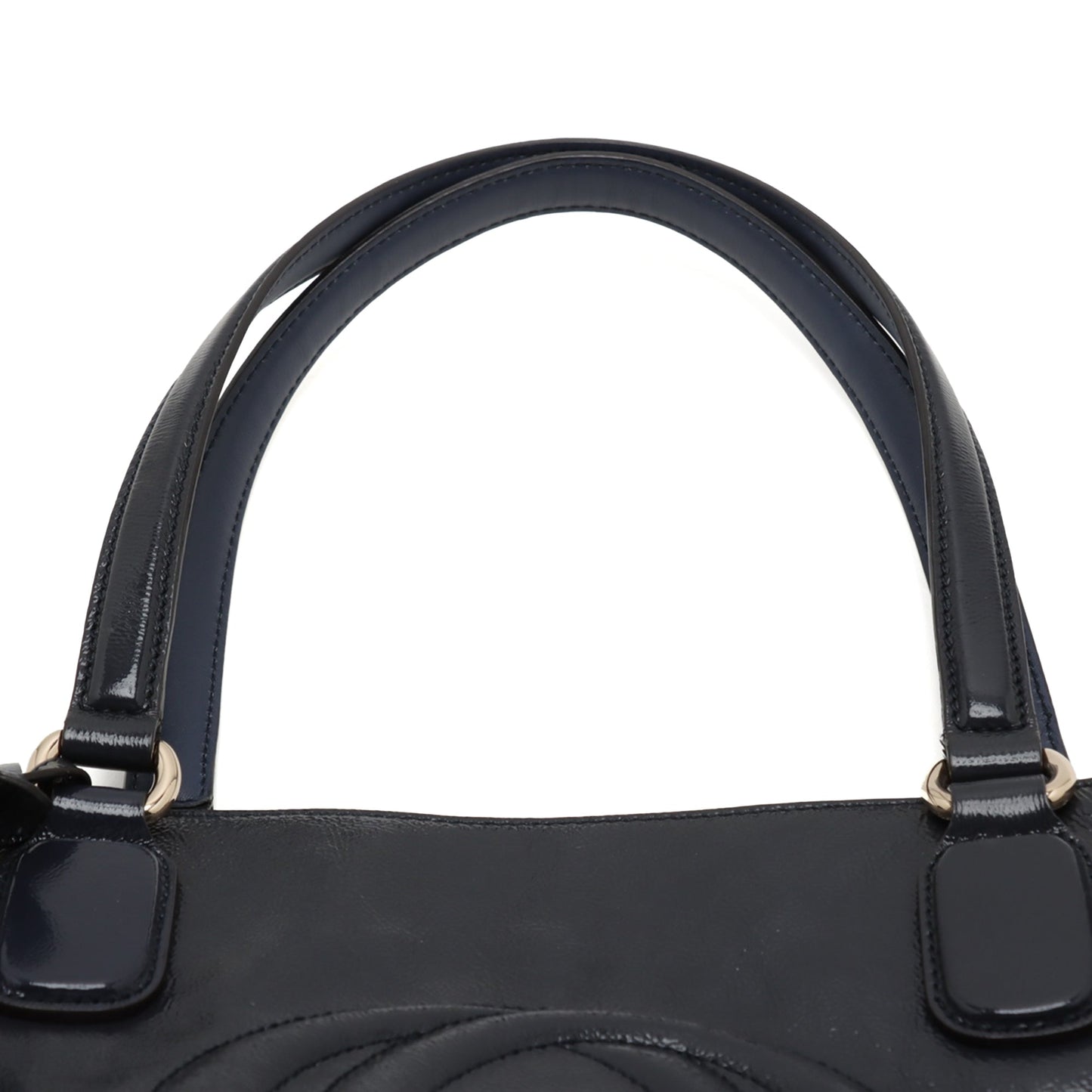 Gucci Medium Patent Soho Working Satchel