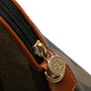 Fendi Pequin Coated Canvas Dome Satchel