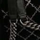 Chanel Medium Quilted Velvet Wild Stitch Boy Flap