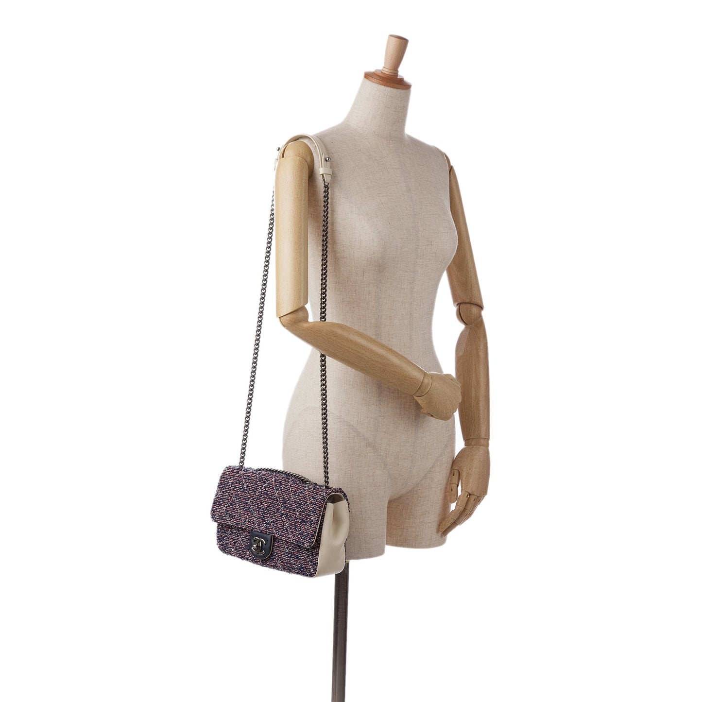 Chanel Small Airlines Tweed Flap