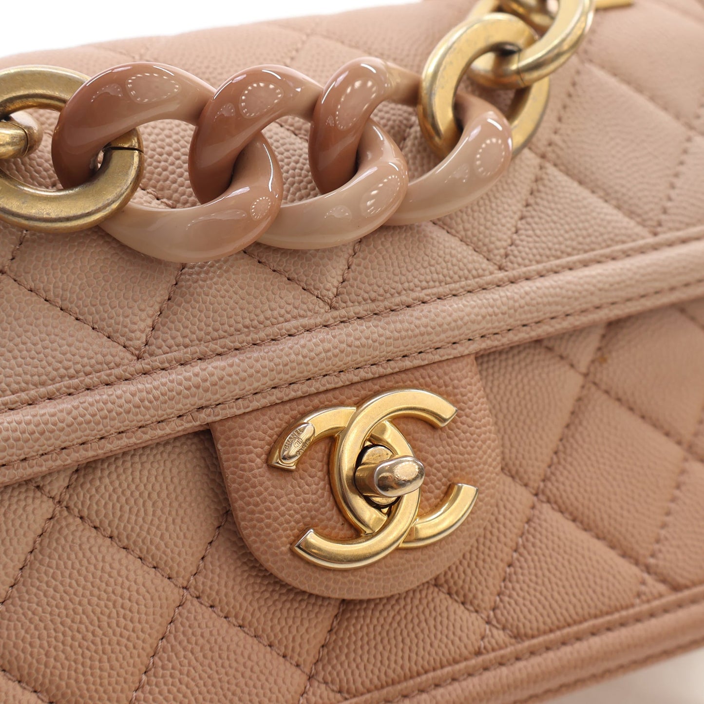 Chanel Small Quilted Caviar Sunset On The Sea Flap