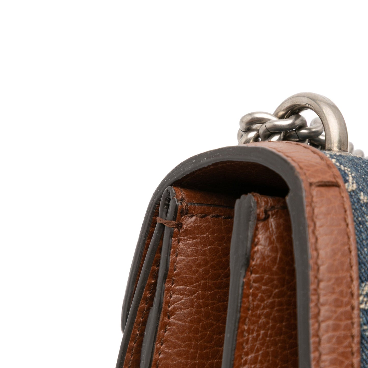 Gucci Small GG Denim Dionysus Shoulder Bag