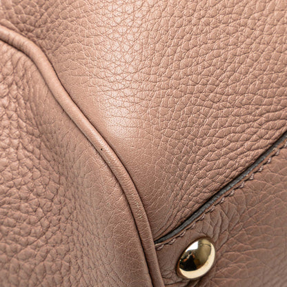 Gucci Small Calfskin Bamboo Shopper Satchel