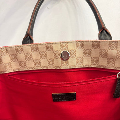 Loewe Anagram Canvas Tote