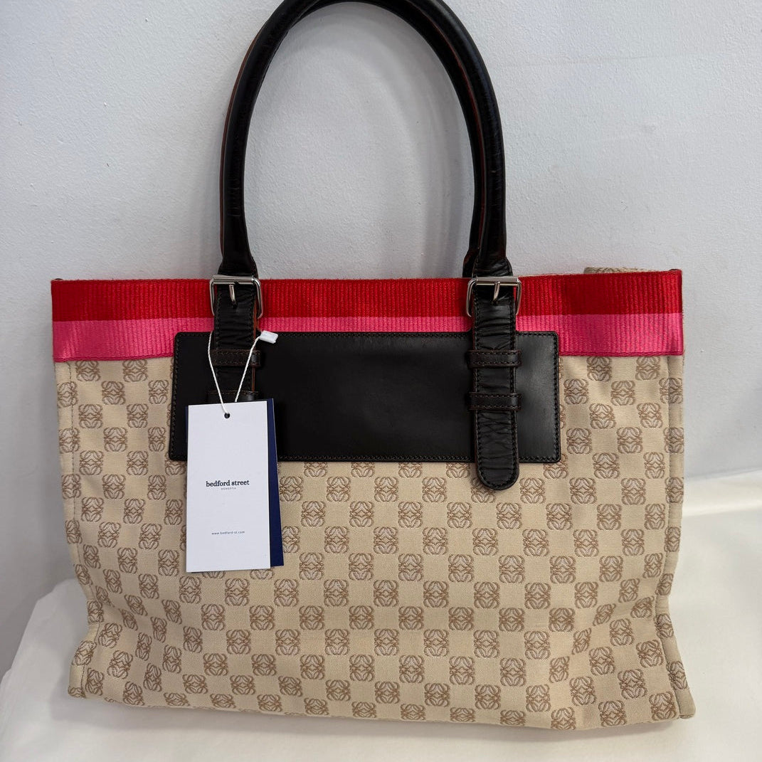 Loewe Anagram Canvas Tote