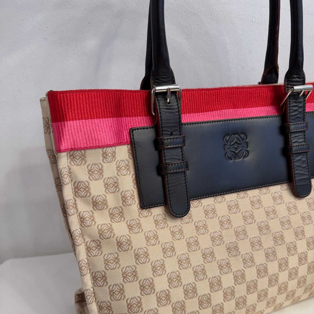 Loewe Anagram Canvas Tote