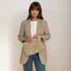 Fringe Clutch Natural