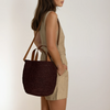 Biarritz Shopper - Aubergine