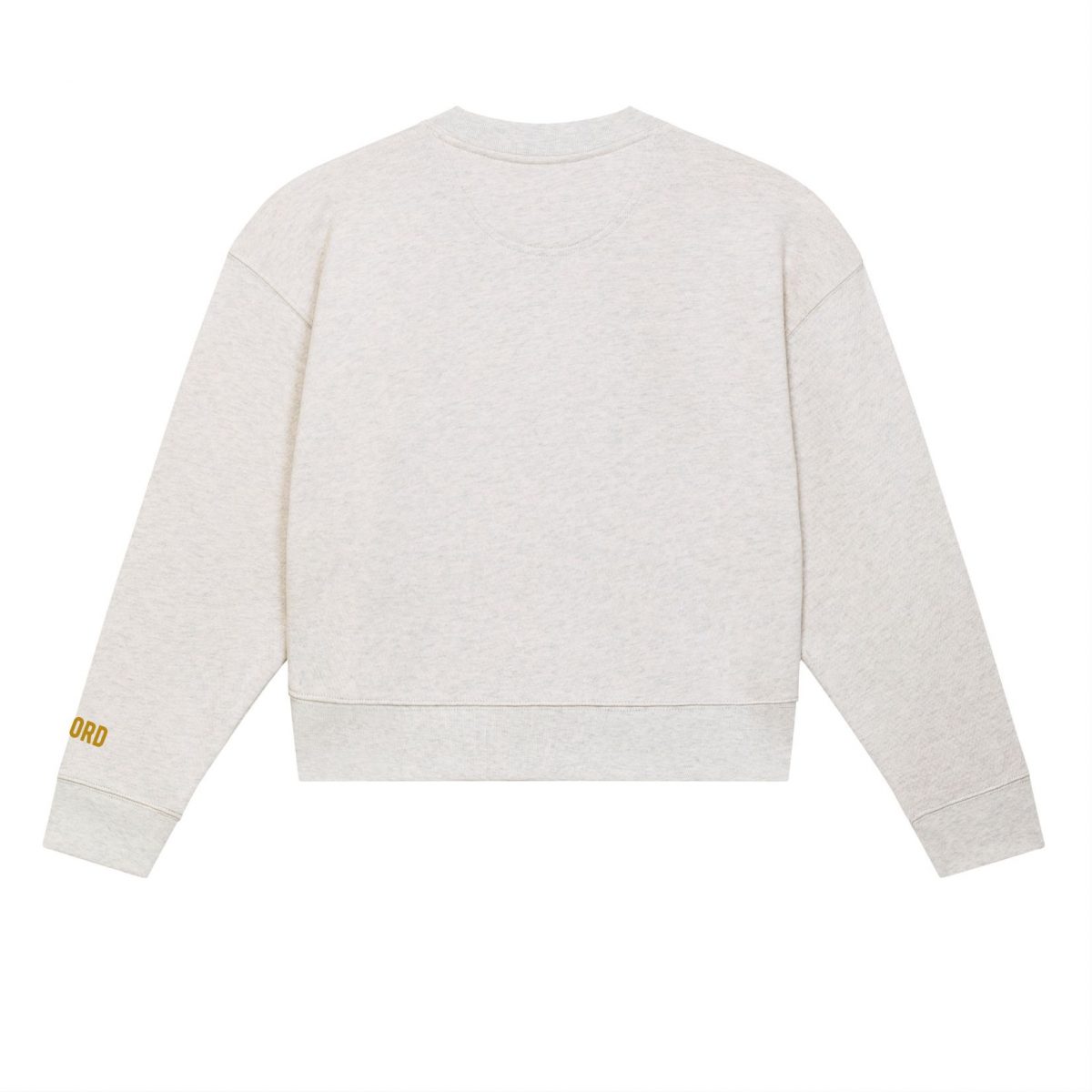 Crop sweatshirt | Light grey