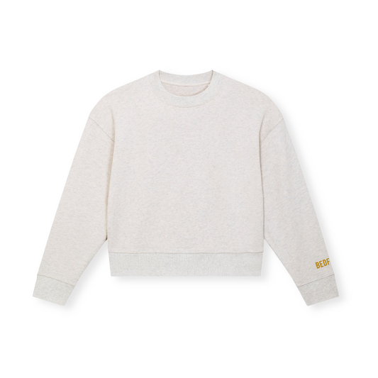 Crop sweatshirt | Gris claro